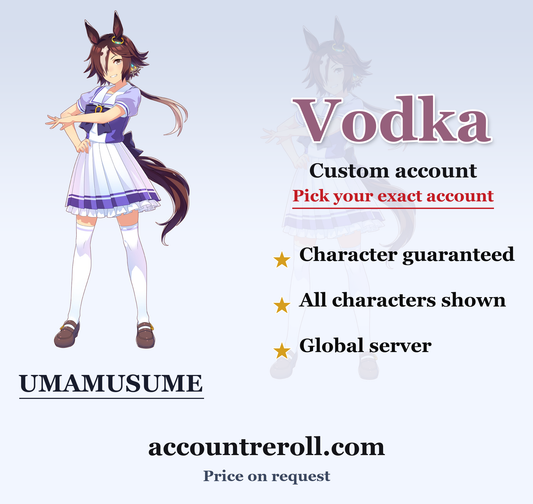 Vodka Umamusume Custom Account