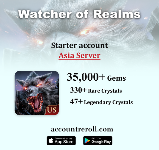 Watcher of Realms Starter Account [Asia]