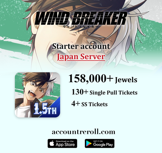 WIND BREAKER Starter Account [Japan]