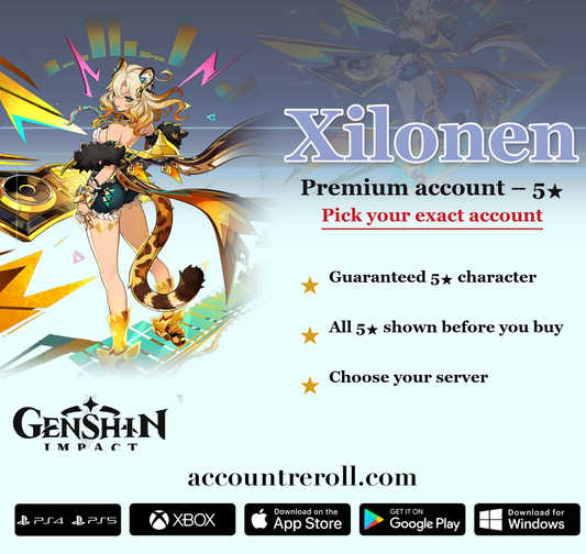 Xilonen Genshin Impact Premium Custom Account