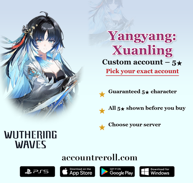 Yangyang: Xuanling Wuthering Waves Custom Account