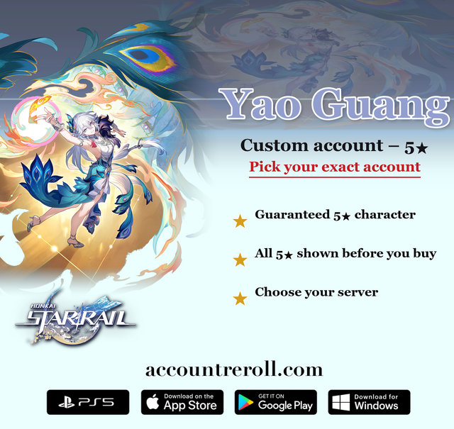 Yao Guang Honkai Star Rail Custom Account