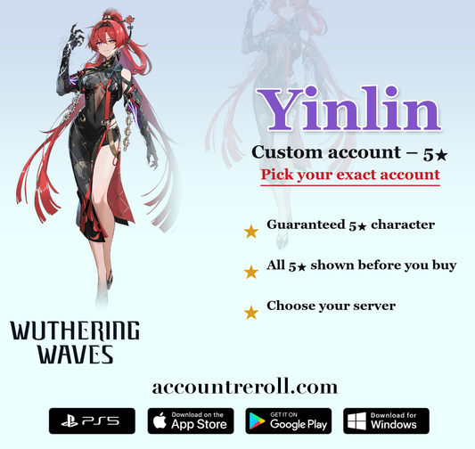 Yinlin Wuthering Waves Custom Account