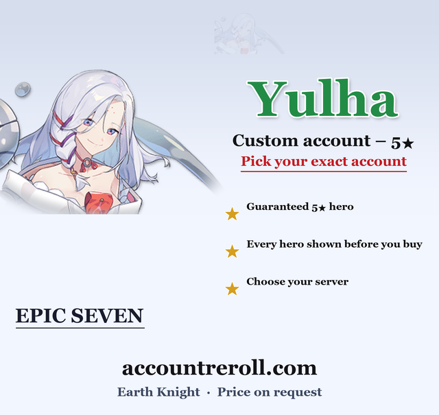 Yulha Epic Seven Custom Account