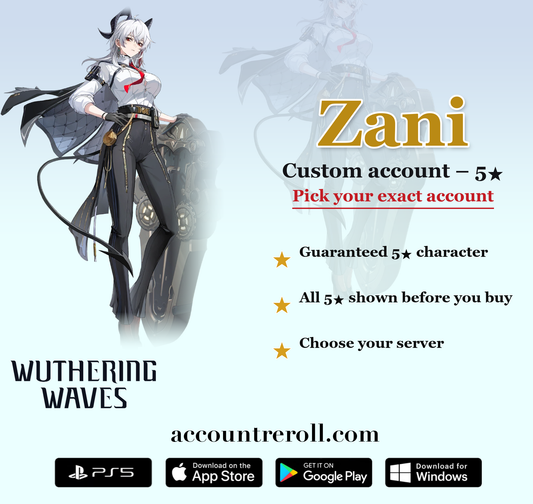 Zani Wuthering Waves Custom Account
