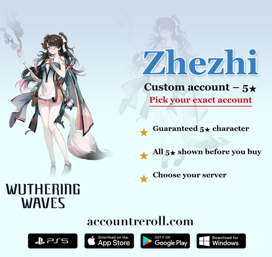 Zhezhi Wuthering Waves Custom Account