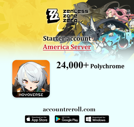 Zenless Zone Zero Starter Account with Limited S-Rank Agents [America]